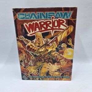 Chainsaw Warrior Games Workshop 1987 Solo Player Boardgame Complete 002256